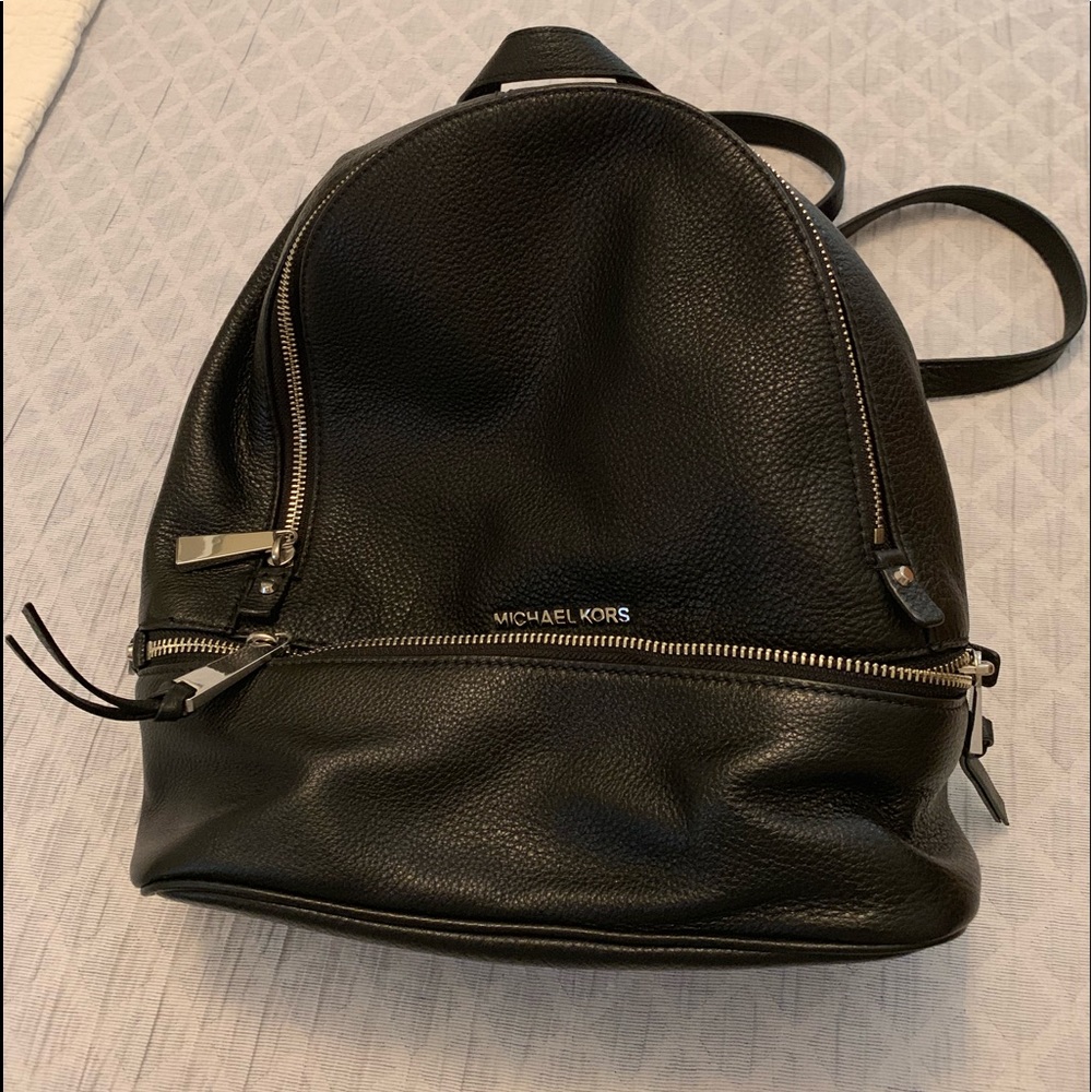 Authentic Michael Kors leather backpack